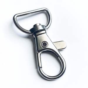 बैग धातु का सामान फैक्टरी थोक मिश्र धातु हार्डवेयर भागों कुंडा कुत्ते तस्वीर हुक - Product Image 3