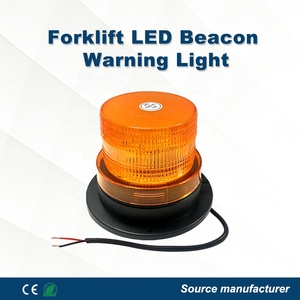Nuova Luce di Segnalazione Industriale a Basso Profilo DC10/80V, Impermeabile IP65, Ambra/Rossa/Blu per Carrelli Elevatori e Veicoli - Product Image 1