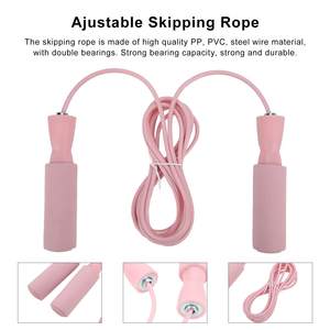 Vente directe d'usine, corde à sauter d'entraînement en PVC, poignée en mousse, corde à sauter réglable - Product Image 3