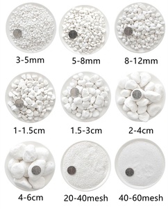 Galets blancs de paysage de qualité supérieure, galets de paysage blancs de neige - Product Image 2