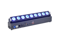 Projecteurs LED à batterie IP65 pour extérieur, 9*18W RGBWA+UV 6 en 1, DMX512, discothèque, fête, club, DJ, spectacle, scène, mariage