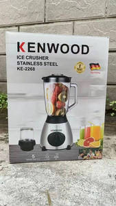<span class=keywords><strong>Mixeur</strong></span> Broyeur à Glace Professionnel 1,5 L en Acier Inoxydable, Multifonctionnel de Table pour <span class=keywords><strong>Smoothies</strong></span>, Jus et Broyage, 5 Vitesses - Product Image 2