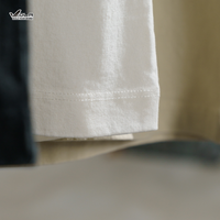 T-shirt pour homme en coton 100% de haute qualité, 260 g/m², lourd, vintage, surdimensionné, imprimé, personnalisable, écologique