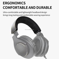 Casque filaire supra-auriculaire professionnel TNH SRH840A, 40 ohms, pour écouter de la musique, enregistrer, surveiller, jouer à des jeux