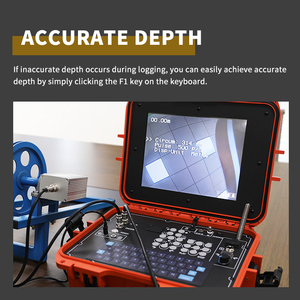Draagbare Samyon Goed <span class=keywords><strong>Logging</strong></span> Oem Elektrische Slimme Plaat Lier Buiten Diep Onderwater Boorput Inspectie Boorgat Camera - Product Image 4