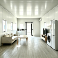 Maison conteneur modulaire préfabriquée en acier, pliable et respirante, garantie 5 ans, design moderne, pour habitation ou bureau
