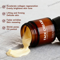 Retinol krim memperbaiki wajah, krim melembabkan menenangkan mencerahkan kolagen Niacinamide Hyaluronic OEM ODM Label pribadi