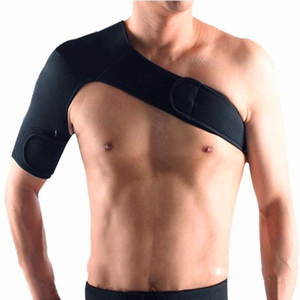 Hombrera ajustable para hombres Manga de soporte de compresión para aliviar el dolor en el brazo izquierdo y derecho - Product Image 1