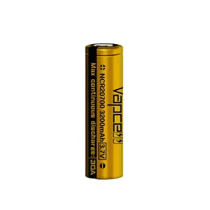 Güç araçları için li-ion pil Vapcell n700 700 güçlü güç 3200mah 30A şarj edilebilir pil