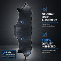 Plaque de protection résistante aux chocs pour Tesla Model 3 2017-2025, protection inférieure du pare-chocs avant, anti-corrosion, ajustement direct avec structure à nervures