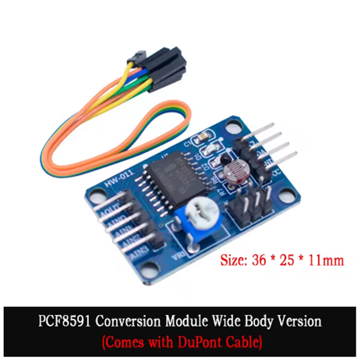 PCF8591 Module AD/DA Conversion Module Analog-to-digital/digital to Analog Conversion Module Sent to DuPont Line