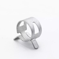 Mini serre-joint en acier inoxydable de haute qualité, Type bande à ressort, haute pression, anneau réglable, pince à tuyau métallique/pince à ressort