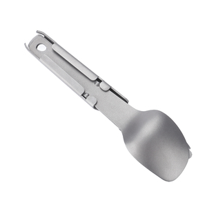 <span class=keywords><strong>Set</strong></span> di posate da campeggio 4 pezzi/<span class=keywords><strong>set</strong></span>: cucchiaio, forchetta, coltello, apribottiglie - Stoviglie per campeggio e cucina - Product Image 2