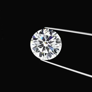 1.25 1.8Mm di Moissanite da mischia prezzo Per carato DEF VVS diamanti rotondi da laboratorio eccellenti lucidati Mini Moissanite bianca