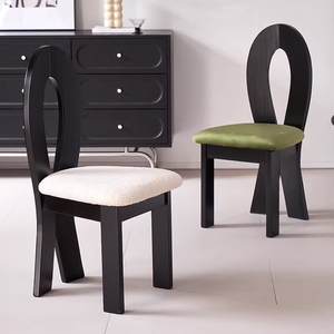 Ensemble de salle à manger moderne et écologique, chaise de salle à manger design, utilisation à domicile, au bureau ou à l'hôtel, chaise <span class=keywords><strong>sirène</strong></span> en bois massif ZN 560 - Product Image 1