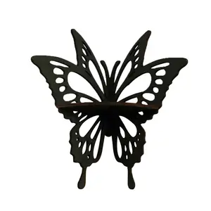 Household Wooden Butterfly Display Shelf Wall Corner Hanging Shelves Wooden Wall Decoration