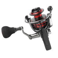 Reel Pancing Air Laut Logam 8kg Drag Metal Murah untuk Ikan Mas, Ikan Besar, Laut, Spinning Deukio, Reel Pancing Laut Dalam