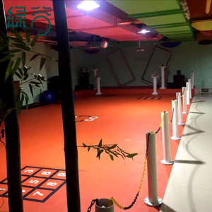 Anti-Slip 1mx1m Gym Safety <strong>Rubber</strong> <strong>Mat</strong> <strong>Flooring</strong> for Promotion Wholesale - Product Image 2