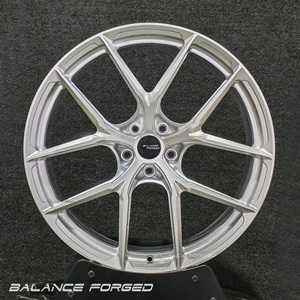 Jantes forgées concaves personnalisées en argent brossé de 18, 19, 20, 21, 22, 24 pouces, 5x114.3, 5x120, 5x112 pour <span class=keywords><strong>BMW</strong></span> F87 M2, F80 M3, F82 F83 M4, E88 - Product Image 5