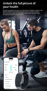 VALDUS ODM/OEM Bracelet Connecté de Santé Étanche 1ATM avec ECG, Suivi du Sommeil et Moniteur de Fréquence Cardiaque VITRO Sans Écran - Product Image 2