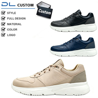 Chaussures de course basses pour hommes avec logo personnalisé, empeigne en mesh, légères, amorties, pour sports de plein air, décontractées, été, multicolores