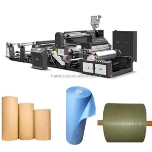 Máquina de laminación de recubrimiento de coextrusión multifunción, bolsa de papel no tejida, para fábrica