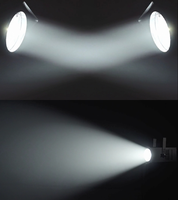 Étanche IP65 300W Cob Led Surface Light Wash Zoom Blanc Chaud Blanc 2in1 Led Spotlight pour une utilisation en extérieur