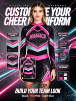 Uniformes de cheerleading en gros, vêtements d'équipe personnalisés, prix d'usine, conception gratuite, qualité supérieure, OEM ODM