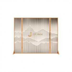 ANN1113 Sophisticated Custom Modern Multi-Functional Durable Stainless Steel Coating <b>Screen</b> <b>Partition</b> Enhancing Interior - Product Image 4