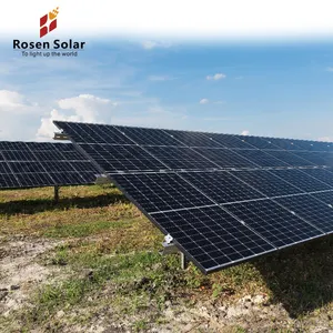 Rosen – panneau solaire noir 450W, 550W, 600W, 700W, demi-cellule, Module PV, Mono, 10BB, 12BB, offre spéciale
