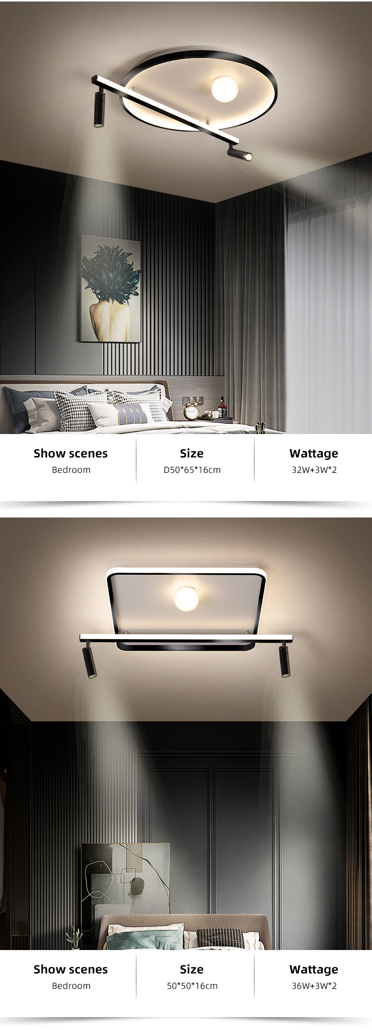 High Quality Ultra Thin Modern Aluminum Home Indoor Corridor Decor Rustic Led Ceiling Light Price