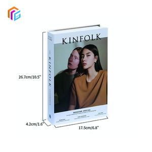 Cuốn Sách Bìa Cứng In Ấn Bàn Cà Phê Sách Trang Trí Đặt Tùy Chỉnh Thực Trống Cuốn Sách Bìa Cứng Để Trang Trí - Product Image 2