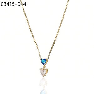 สร้อยคอแฟชั่น C3415 สำหรับผู้หญิง เครื่องประดับคุณภาพสูง - Product Image 4