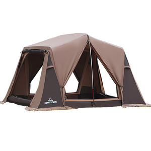 CAMPTOWN R O S E E FLY Tente de protection toutes saisons résistante aux intempéries en polyester 75D avec revêtement PU, accessoire compatible avec la tente R O S E E TC - Product Image 1