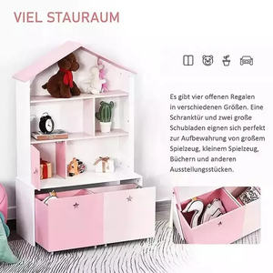 80x34x130cm ababy OOD rganizer ooookcase iisplay and tand Oy torage abinet hest rarawer IDS ooookestante <span class=keywords><strong>con</strong></span> tacones - Product Image 2