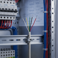 Kabel Kontrol Sinyal Kawat Tembaga Grosir Berisolasi PE, Konduktor Terpilin 26AWG Diameter 2/3/4/5/6/8/10/12 Inti