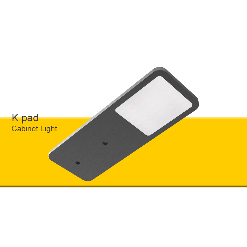 Ультратонкий 6 мм дизайн 6 Вт 12 В 450lm Dip Switch 2 CCT Ra90 высокий яркий светодиодный светильник под шкафом KP01