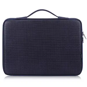 Custom large capacity fashion style hard shell 14 inch hard carry storage case zipper bag for laptop