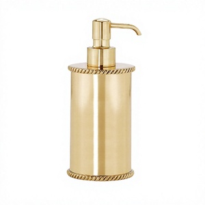 Distributeur de savon liquide couleur or en acier inoxydable Distributeur de savon taille et forme personnalisées pour le lavage des mains - Product Image 1
