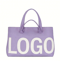 Mini sac tricoté personnalisé avec logo, idéal pour le shopping, les cadeaux, les voyages, réutilisable, style décontracté
