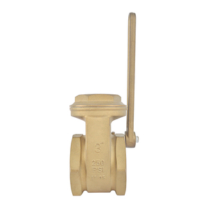 Latão Quick Acting Lever Gate Valve - Product Image 4