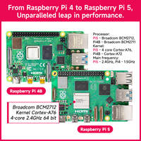 Raspberry Pi 5 Board dan Starter Kit (2G,4G,8G,16G)