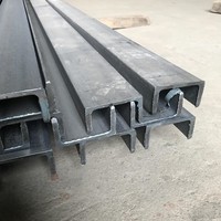 Profilé en acier au carbone S235JR S355JR de qualité industrielle, barre en U et en P, laminé à chaud, pour grue d'atelier