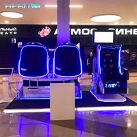 Lunettes VR HEROVR 110DNA-15CK1BMS Dorna, résolution 1600x1600, taille d'écran virtuel de 50 à 80 pouces pour jouer aux jeux VR