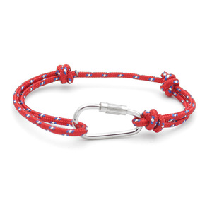 Macron Color RPET <b>Rope</b> Braided <b>Bracelet</b> Multi functional Mountaineering Buckle Adjustable Paracord <b>Bracelet</b> - Product Image 5