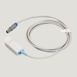 Compatible Pulse Oximetry Probe Lead <b>Cable</b> For Coman Start 8000E 8000A 8000B C50 Monitor Blue Color - Product Image 1