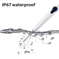 Endoscope ENT avec écran HD de 10 pouces, caméra de 3,9 mm, otoscope pour l'inspection des oreilles, du nez et de la gorge, avec batterie rechargeable
