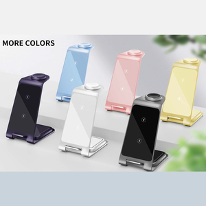 3 في 1 شاحن ساعة محدث ممغنط لاسلكي 3 في 1 حامل شحن سريع مغناطيسي - Product Image 6