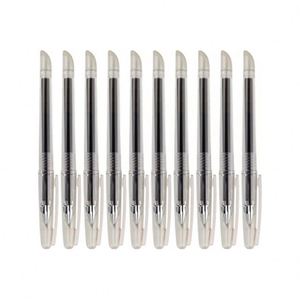 Stylo effaçable à la chaleur personnalisé, en gel plastique transparent, encre noire, bon marché, pour les tests scolaires des enfants - Product Image 1