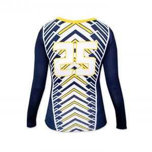2026 Prezzo all'ingrosso Abbigliamento da <span class=keywords><strong>pallavolo</strong></span> da donna in Spandex/Poliestere elasticizzato in quattro direzioni, stampato a trasferimento termico, antibatterico ed ecologico - Product Image 3